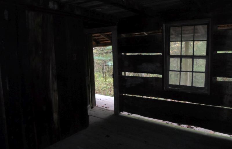 Hall Cabin interior