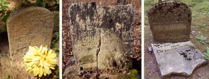 Deteriorated Headstones