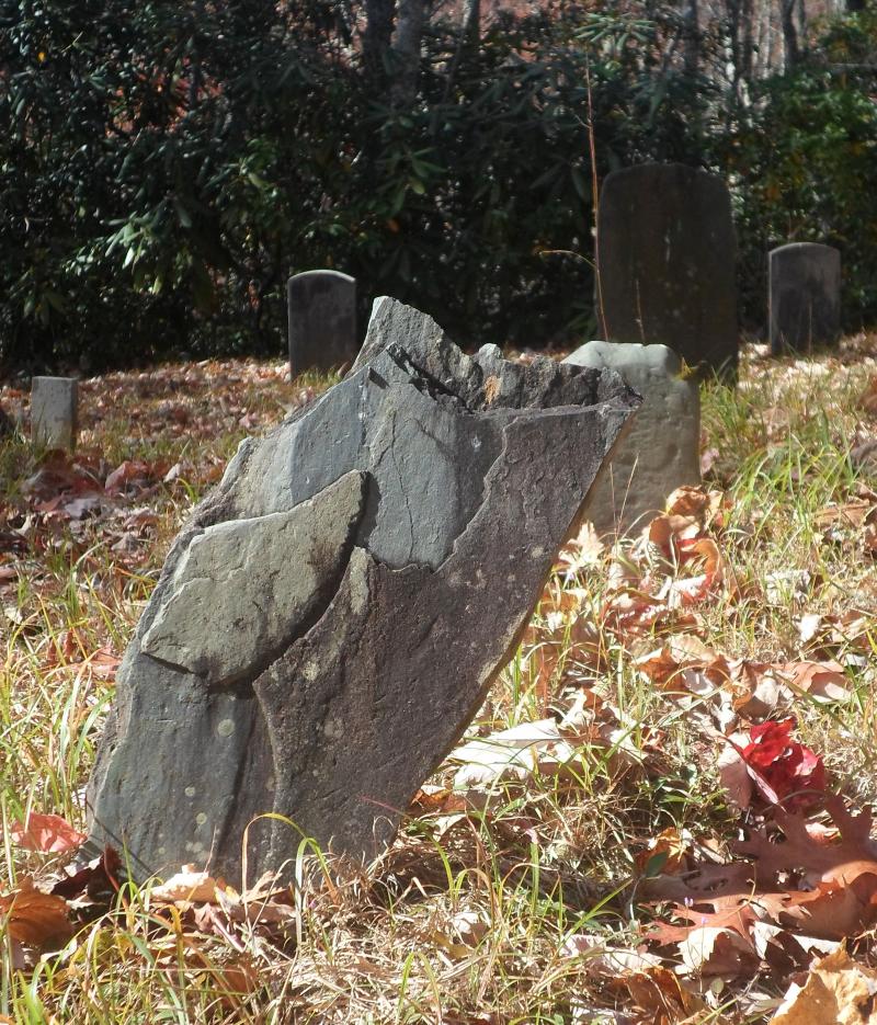 Has this stone always looked like this, or has weather fractured it over time?
